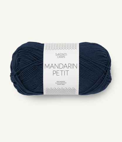 軽やかに整う精密構造の純コットン糸｜マンダリン プティ｜Sandnes Garn：サンネスガルン