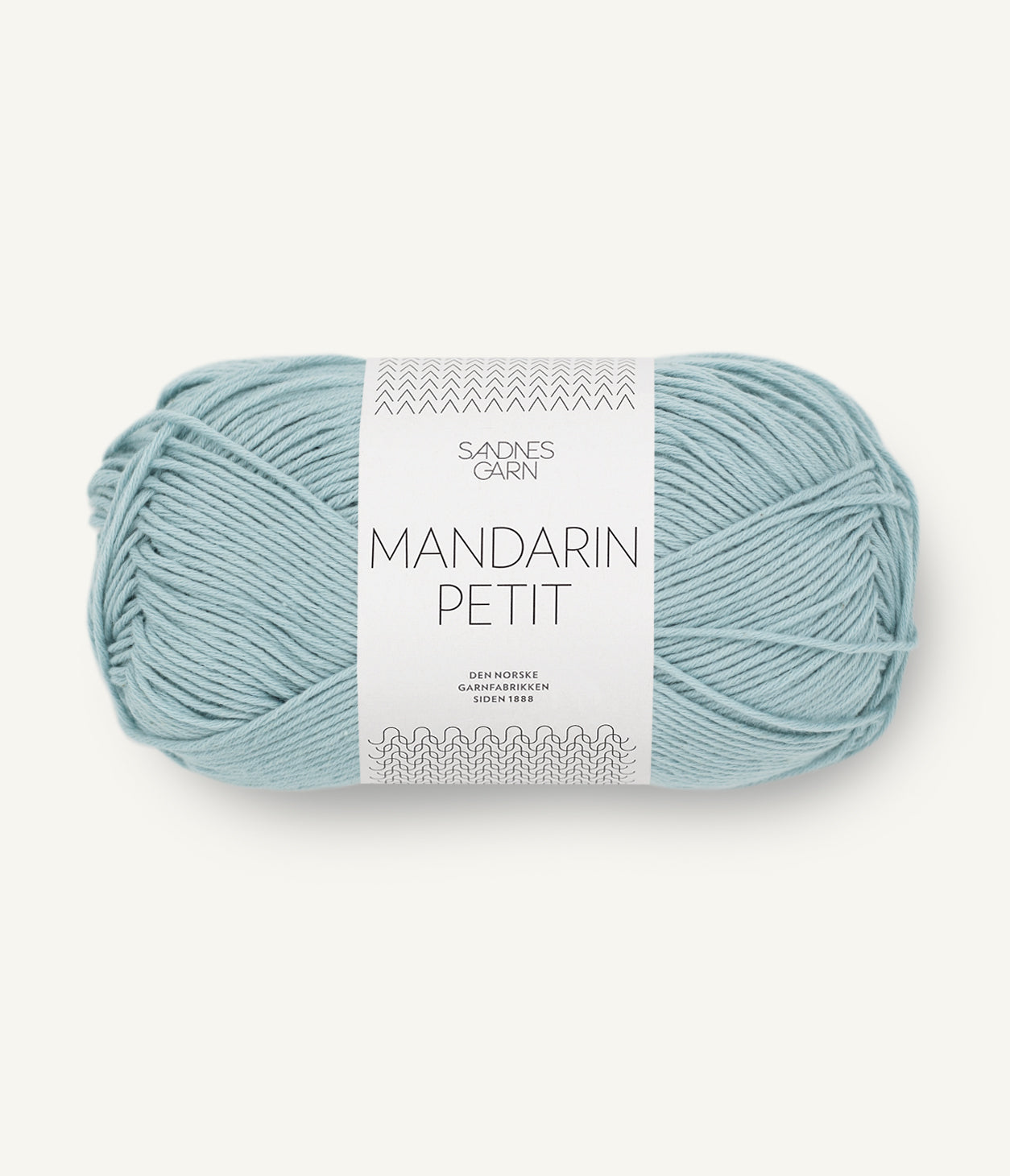 軽やかに整う精密構造の純コットン糸｜マンダリン プティ｜Sandnes Garn：サンネスガルン