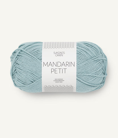 軽やかに整う精密構造の純コットン糸｜マンダリン プティ｜Sandnes Garn：サンネスガルン