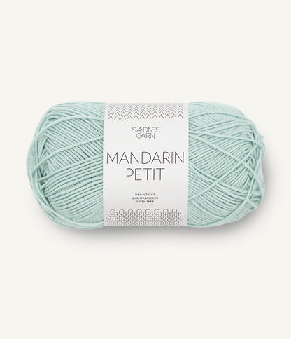 軽やかに整う精密構造の純コットン糸｜マンダリン プティ｜Sandnes Garn：サンネスガルン
