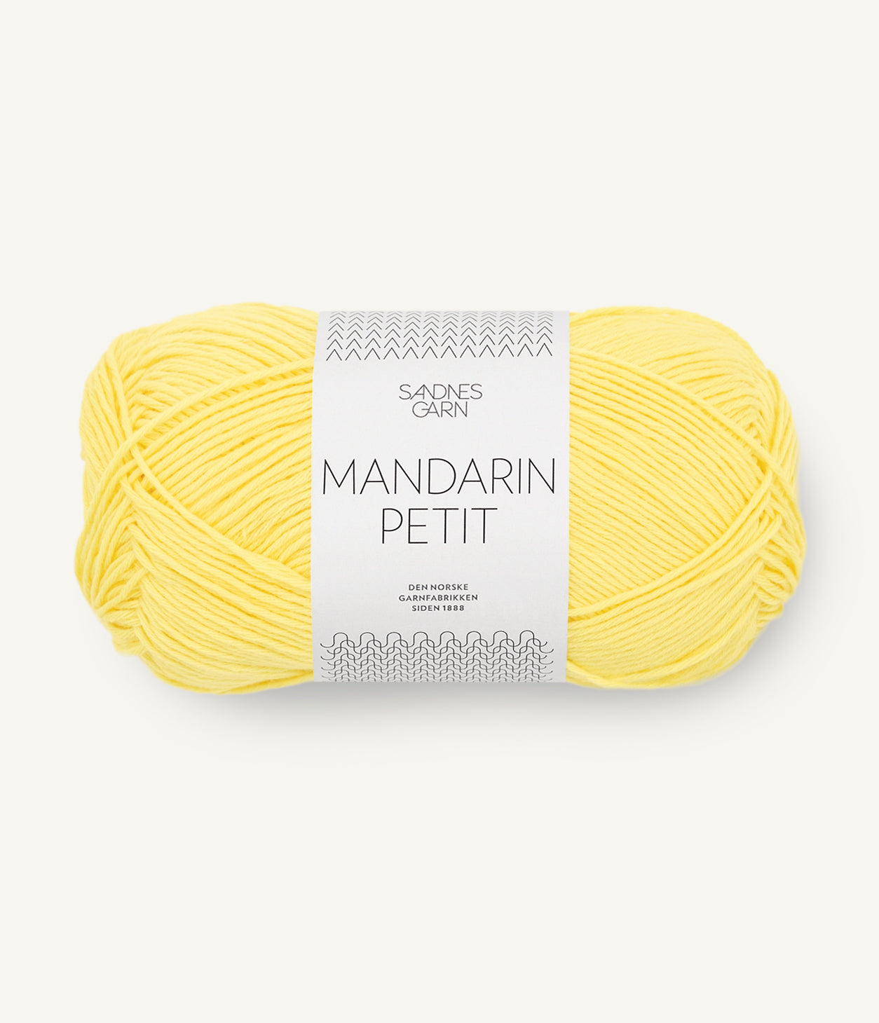 軽やかに整う精密構造の純コットン糸｜マンダリン プティ｜Sandnes Garn：サンネスガルン