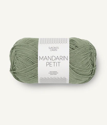軽やかに整う精密構造の純コットン糸｜マンダリン プティ｜Sandnes Garn：サンネスガルン