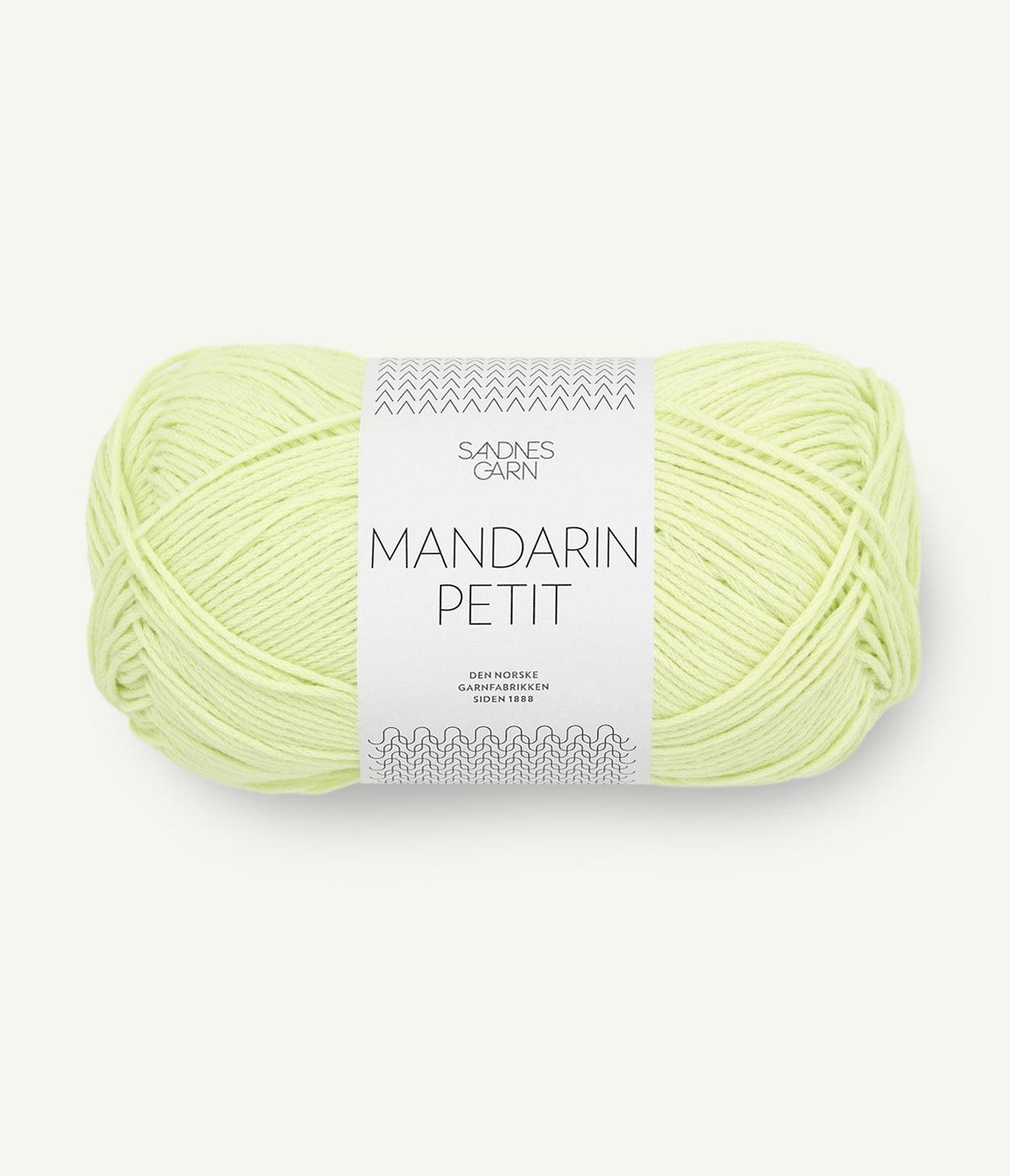 軽やかに整う精密構造の純コットン糸｜マンダリン プティ｜Sandnes Garn：サンネスガルン