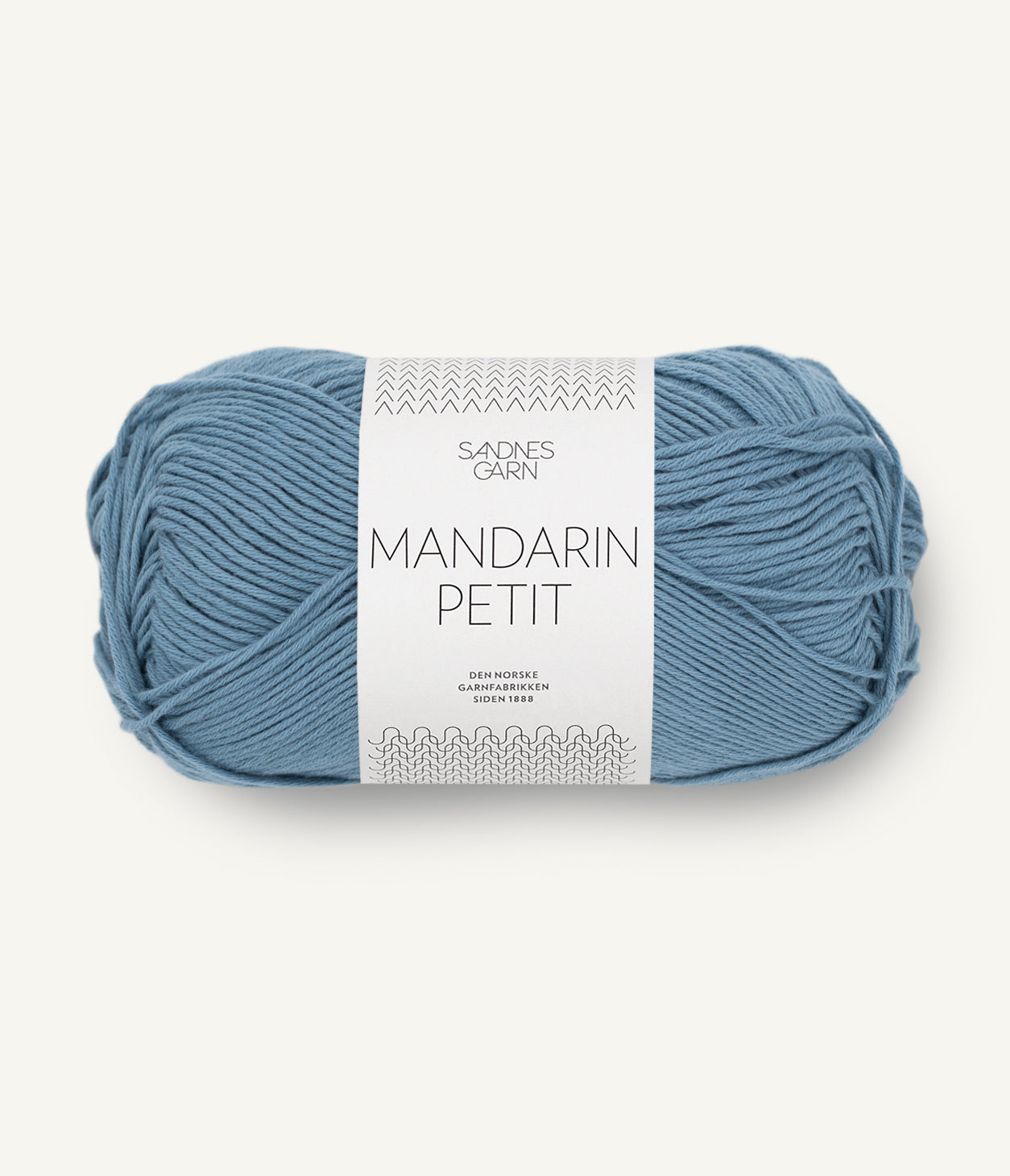 軽やかに整う精密構造の純コットン糸｜マンダリン プティ｜Sandnes Garn：サンネスガルン