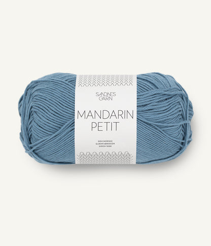 軽やかに整う精密構造の純コットン糸｜マンダリン プティ｜Sandnes Garn：サンネスガルン