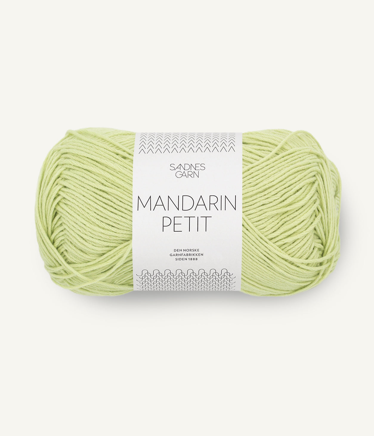 軽やかに整う精密構造の純コットン糸｜マンダリン プティ｜Sandnes Garn：サンネスガルン