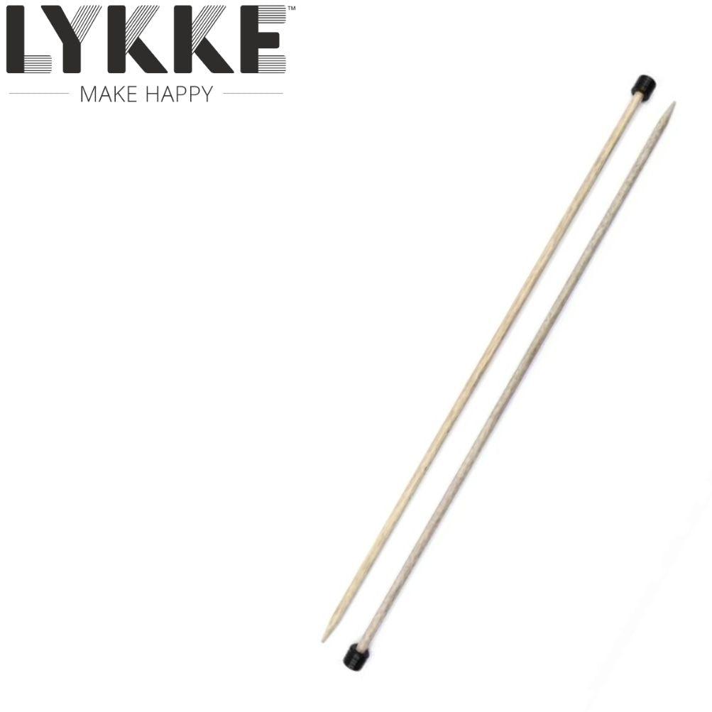 LYKKE：リッケ 棒針(玉付き針) ドリフトウッド 25cm & 30cm & 35cm