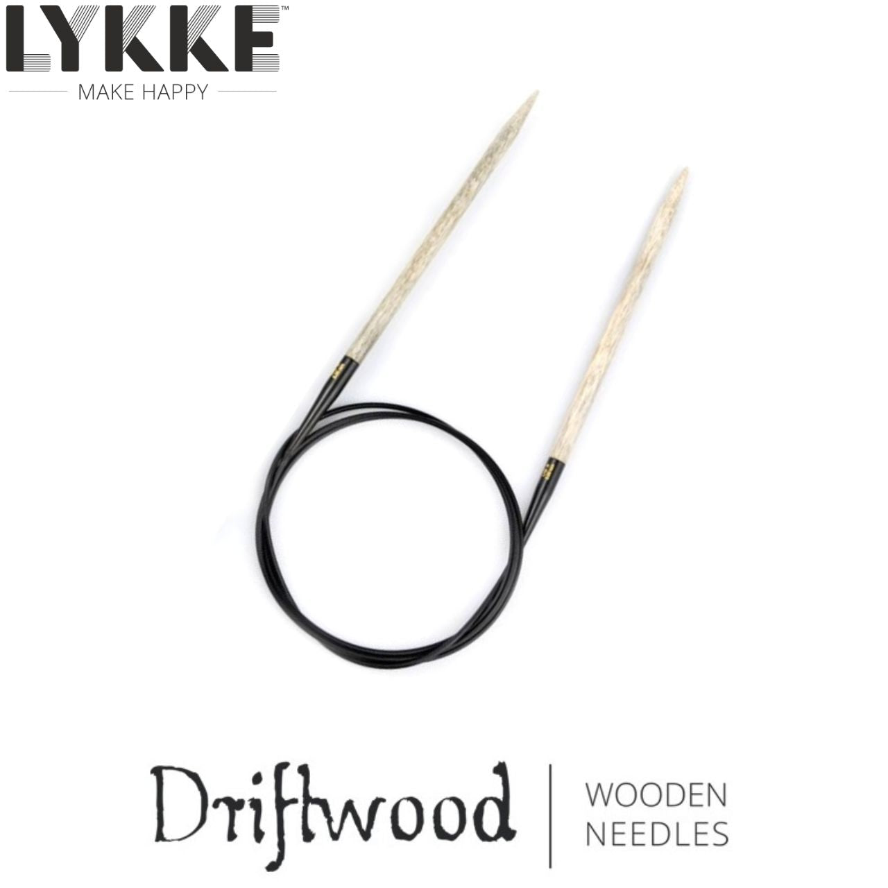 LYKKE：リッケ 輪針 ドリフトウッド 23~100 cm