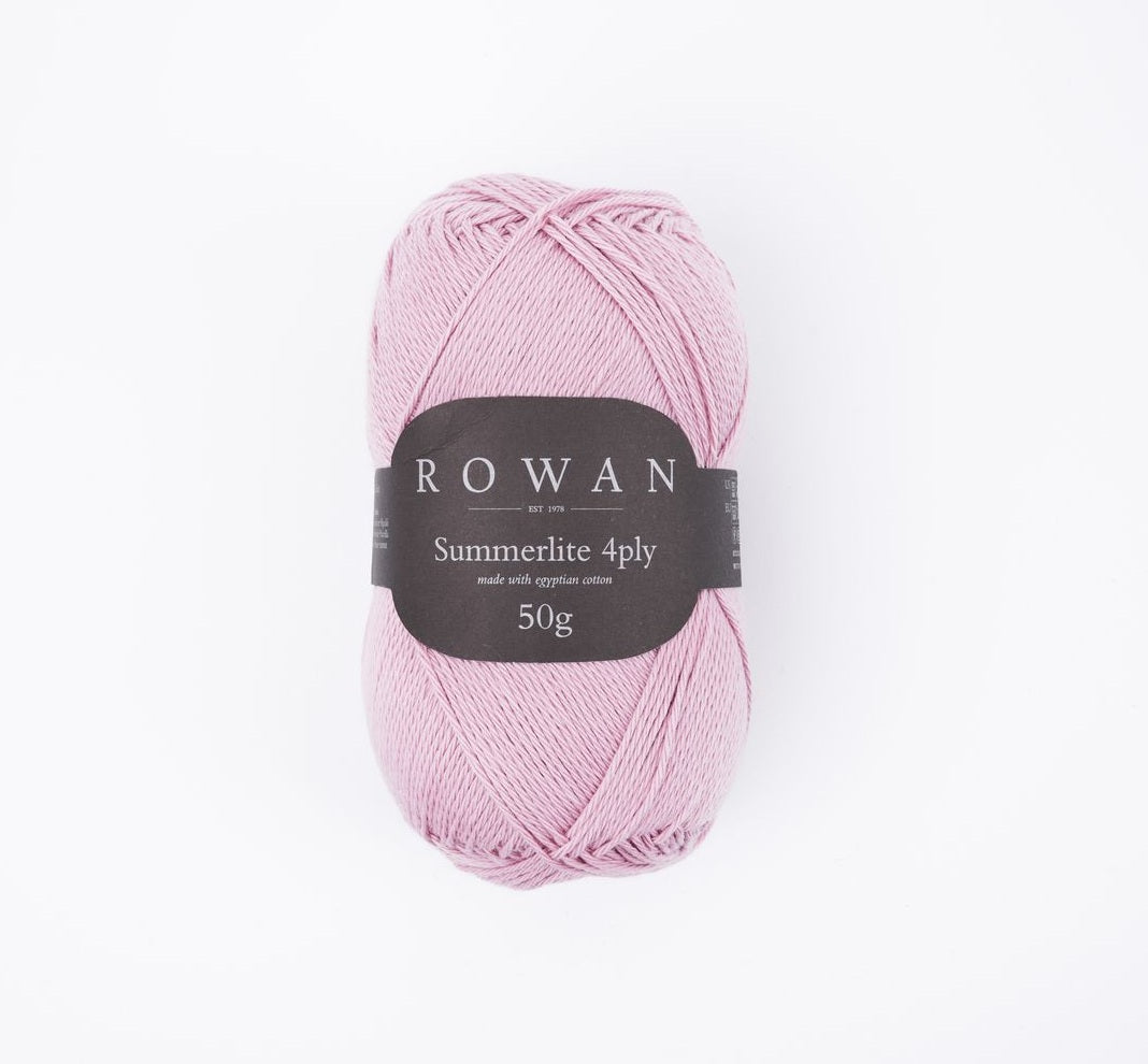 さらりと上品に編める夏の定番コットン｜サマーライト 4ply｜Rowan：ローワン