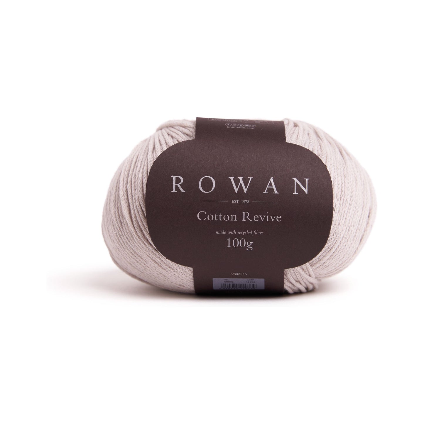 再生素材が紡ぐ静かな上質コットン糸｜コットン リバイブ｜Rowan：ローワン