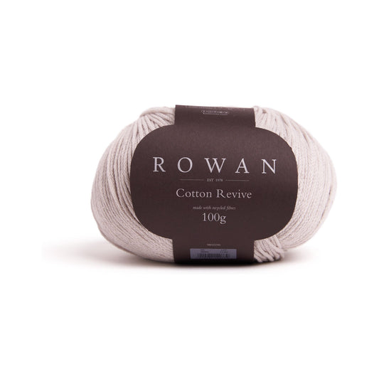 再生素材が紡ぐ静かな上質コットン糸｜コットン リバイブ｜Rowan：ローワン