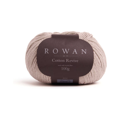 再生素材が紡ぐ静かな上質コットン糸｜コットン リバイブ｜Rowan：ローワン