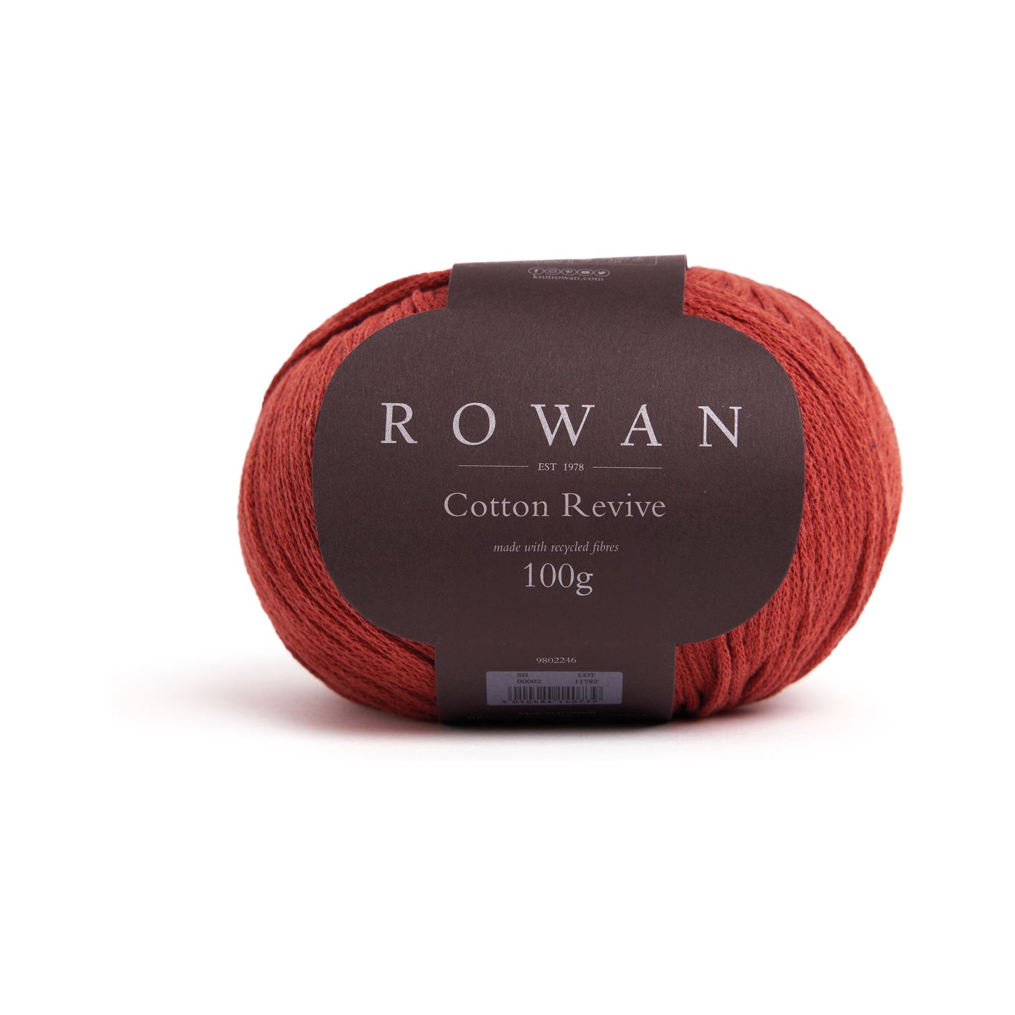 再生素材が紡ぐ静かな上質コットン糸｜コットン リバイブ｜Rowan：ローワン