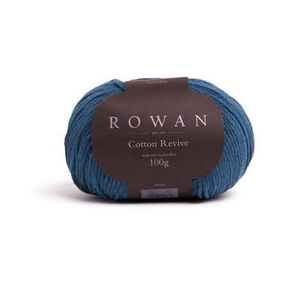 再生素材が紡ぐ静かな上質コットン糸｜コットン リバイブ｜Rowan：ローワン