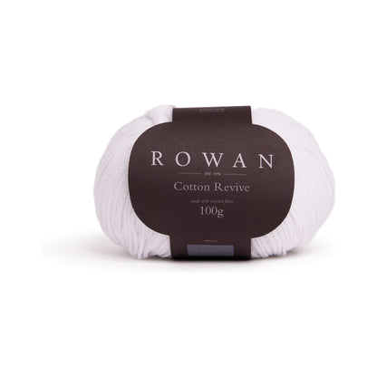 再生素材が紡ぐ静かな上質コットン糸｜コットン リバイブ｜Rowan：ローワン