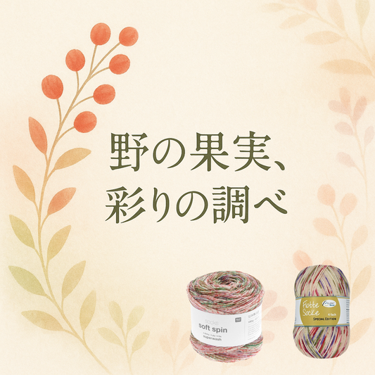 ソックヤーン2玉セレクション「田園の調べ」