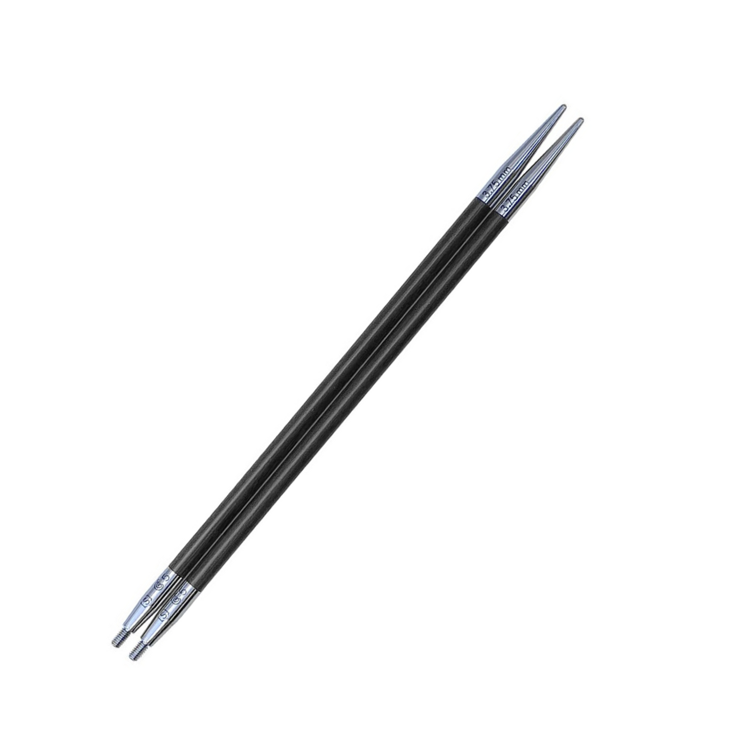 ChiaoGoo：チャオグー 付け替え針【スモール】FORTE カーボン/ステンレス製 レース針 2.75mm-5.00mm