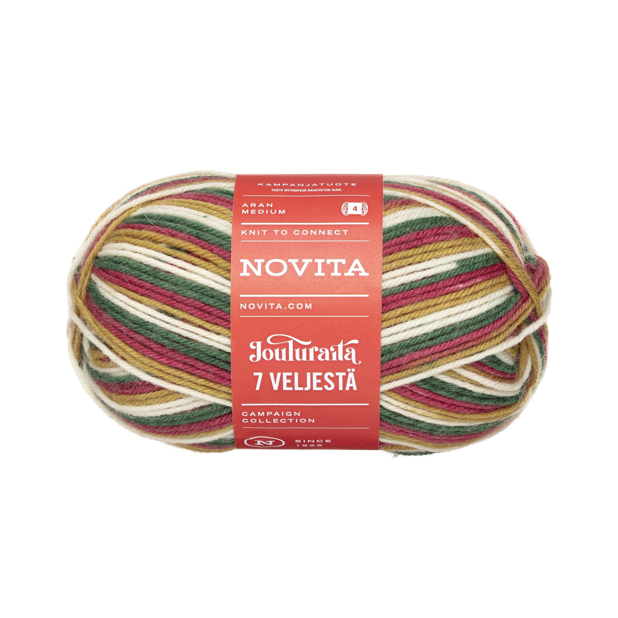 編むだけでクリスマス気分を楽しめるソックヤーン (編み図プレゼント中