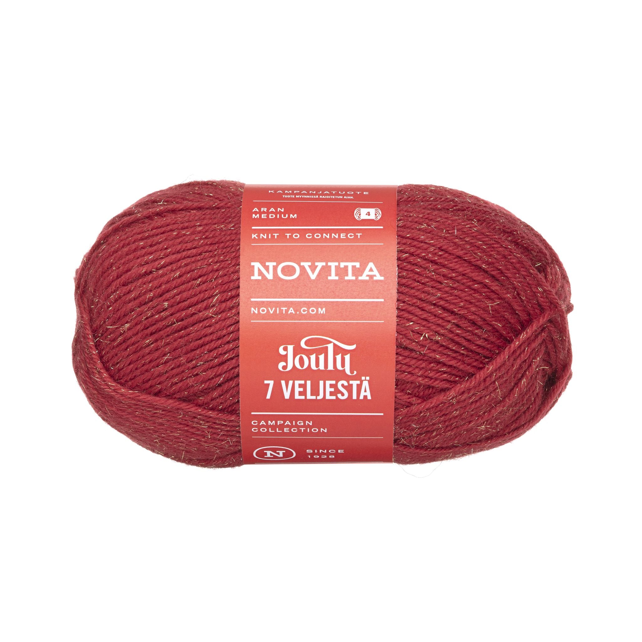 編むだけでクリスマス気分を楽しめるソックヤーン (編み図プレゼント中