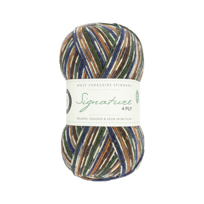 英国の鳥を編む｜シグネチャー 4ply カントリーバード｜West Yorkshire Spinners：ウエストヨークシャースピナーズ