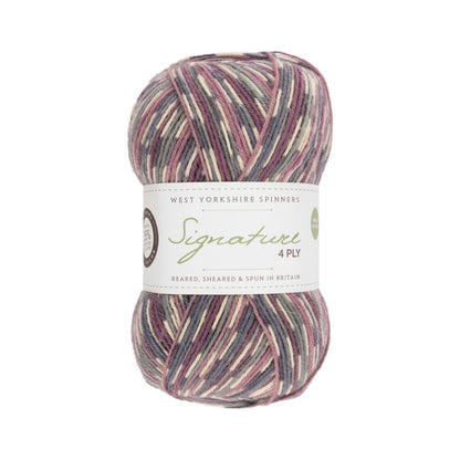 英国の鳥を編む｜シグネチャー 4ply カントリーバード｜West Yorkshire Spinners：ウエストヨークシャースピナーズ