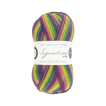 日常の色彩を編む大人の4plyソックヤーン｜シグネチャー 4ply ウィンウィック・マム｜West Yorkshire Spinners：ウエストヨークシャースピナーズ