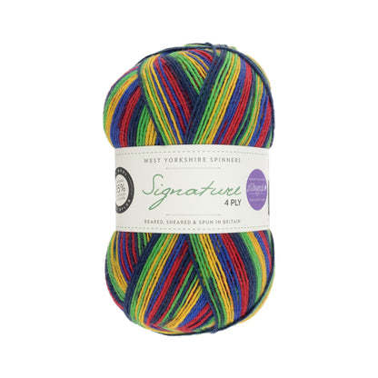 日常の色彩を編む大人の4plyソックヤーン｜シグネチャー 4ply ウィンウィック・マム｜West Yorkshire Spinners：ウエストヨークシャースピナーズ