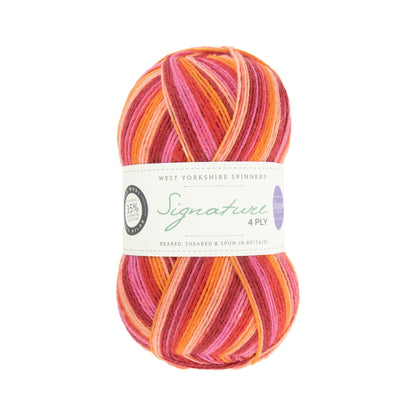 日常の色彩を編む大人の4plyソックヤーン｜シグネチャー 4ply ウィンウィック・マム｜West Yorkshire Spinners：ウエストヨークシャースピナーズ