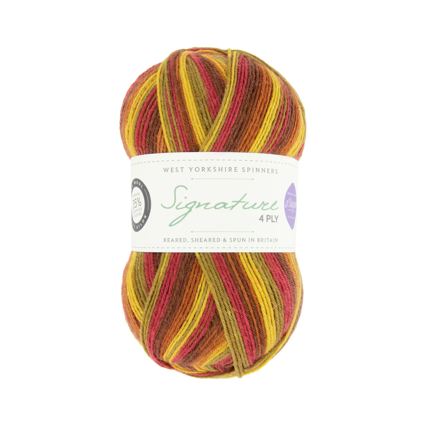 日常の色彩を編む大人の4plyソックヤーン｜シグネチャー 4ply ウィンウィック・マム｜West Yorkshire Spinners：ウエストヨークシャースピナーズ