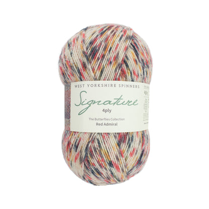 英国の蝶を編む｜シグネチャー 4ply バタフライ｜West Yorkshire Spinners：ウエストヨークシャースピナーズ