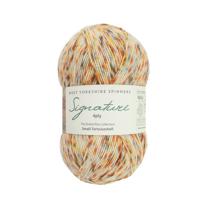 英国の蝶を編む｜シグネチャー 4ply バタフライ｜West Yorkshire Spinners：ウエストヨークシャースピナーズ