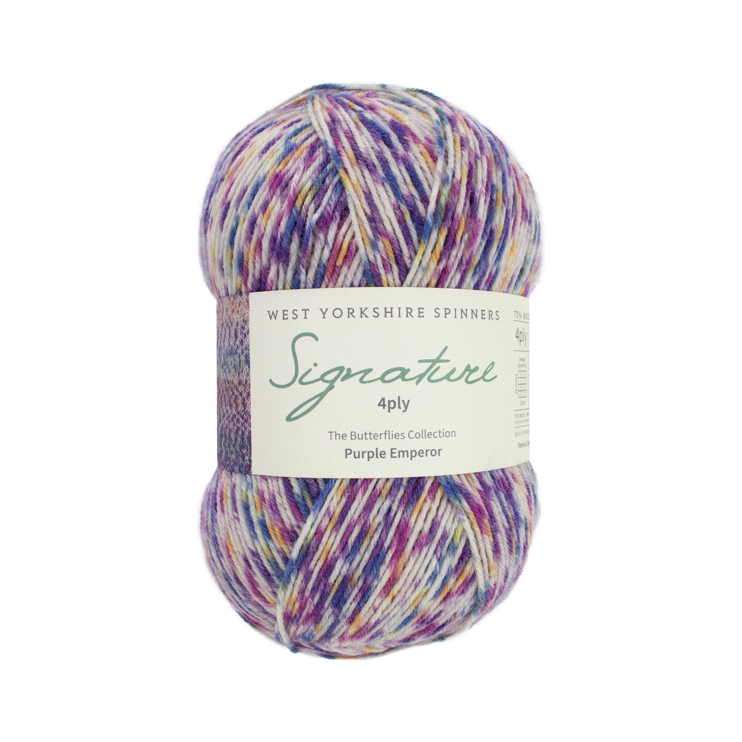 英国の蝶を編む｜シグネチャー 4ply バタフライ｜West Yorkshire Spinners：ウエストヨークシャースピナーズ