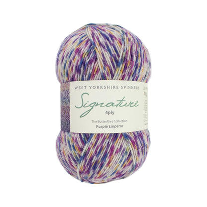 英国の蝶を編む｜シグネチャー 4ply バタフライ｜West Yorkshire Spinners：ウエストヨークシャースピナーズ