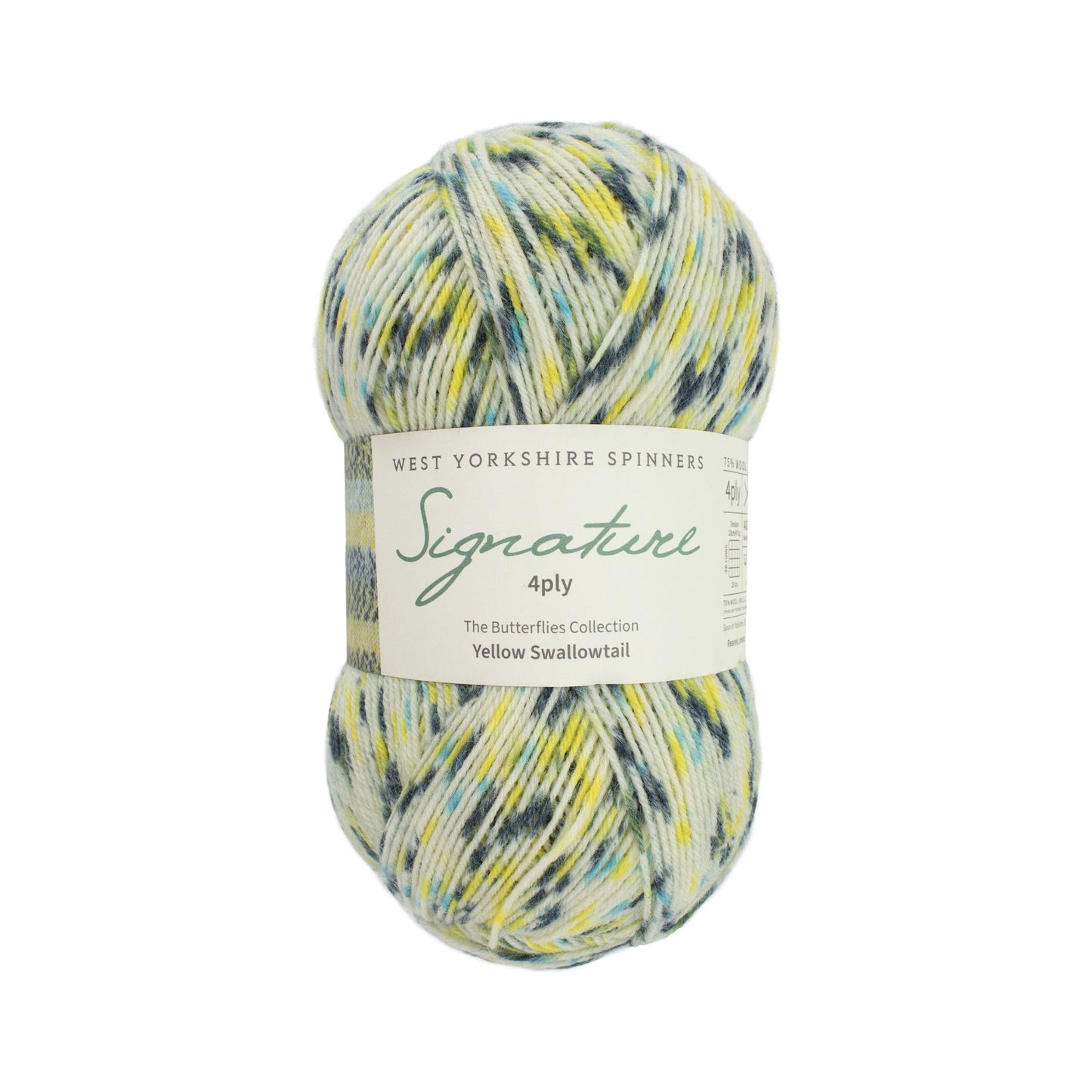 英国の蝶を編む｜シグネチャー 4ply バタフライ｜West Yorkshire Spinners：ウエストヨークシャースピナーズ