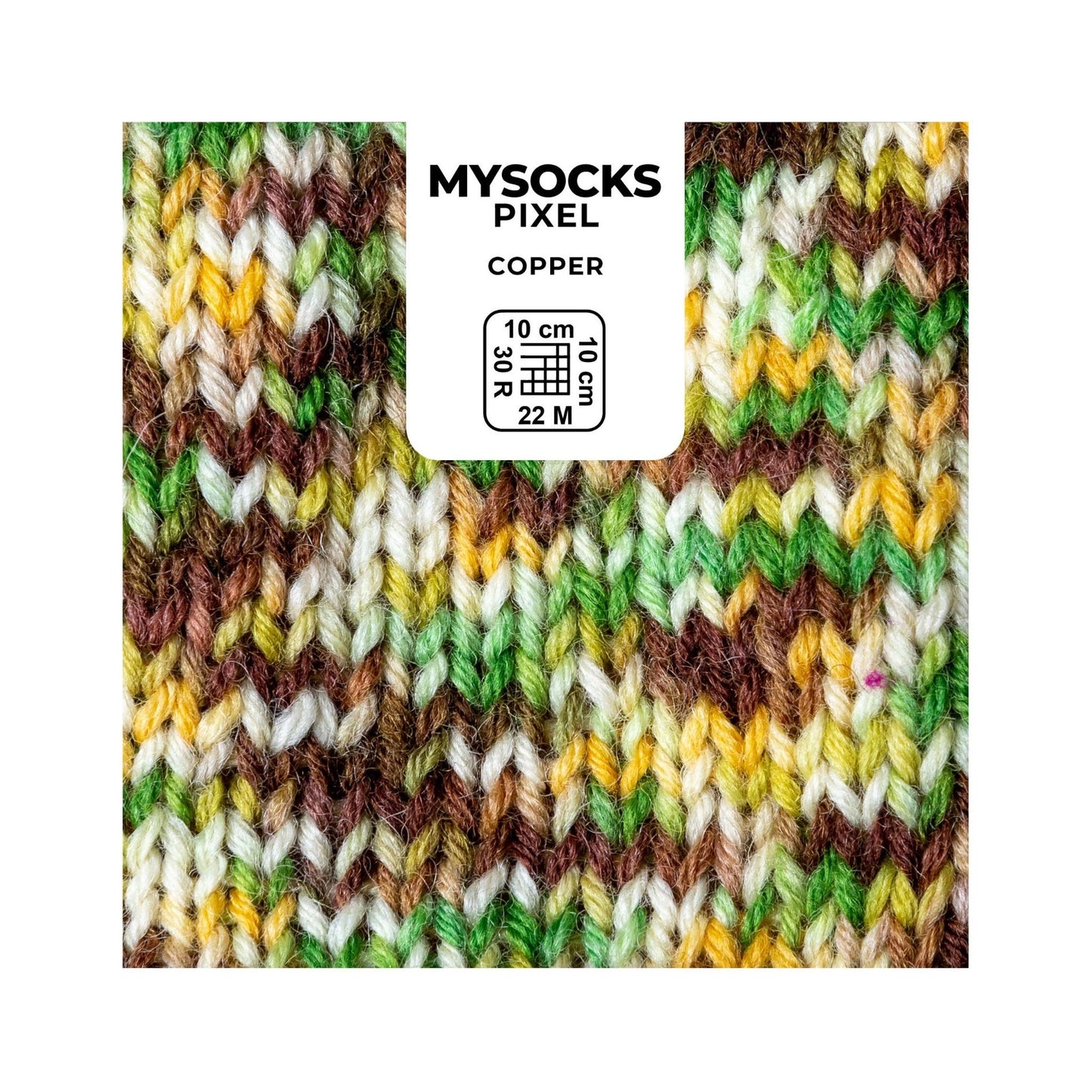 暖かさ際立つ毛糸｜マイソックス ピクセル｜myboshi：マイボウシ