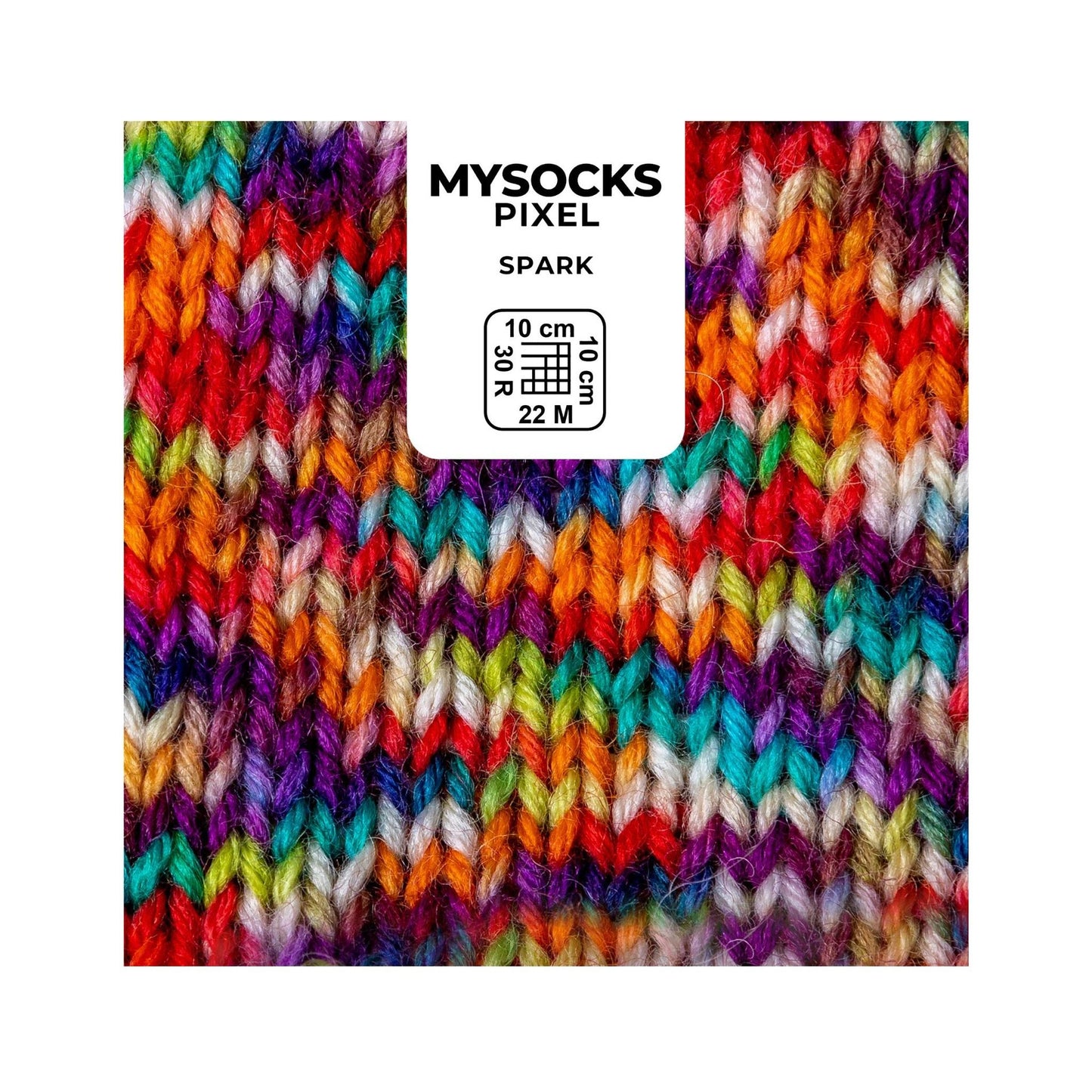 暖かさ際立つ毛糸｜マイソックス ピクセル｜myboshi：マイボウシ