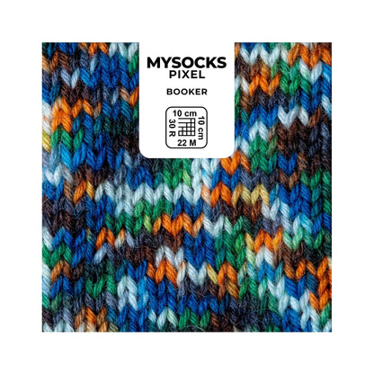 暖かさ際立つ毛糸｜マイソックス ピクセル｜myboshi：マイボウシ