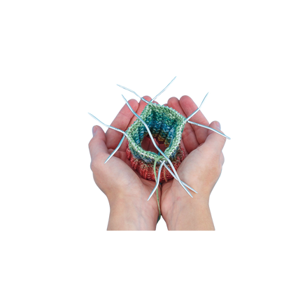 長く編んでも疲れない5本針｜クレイジースネーク レース 15cm｜addi：アディ
