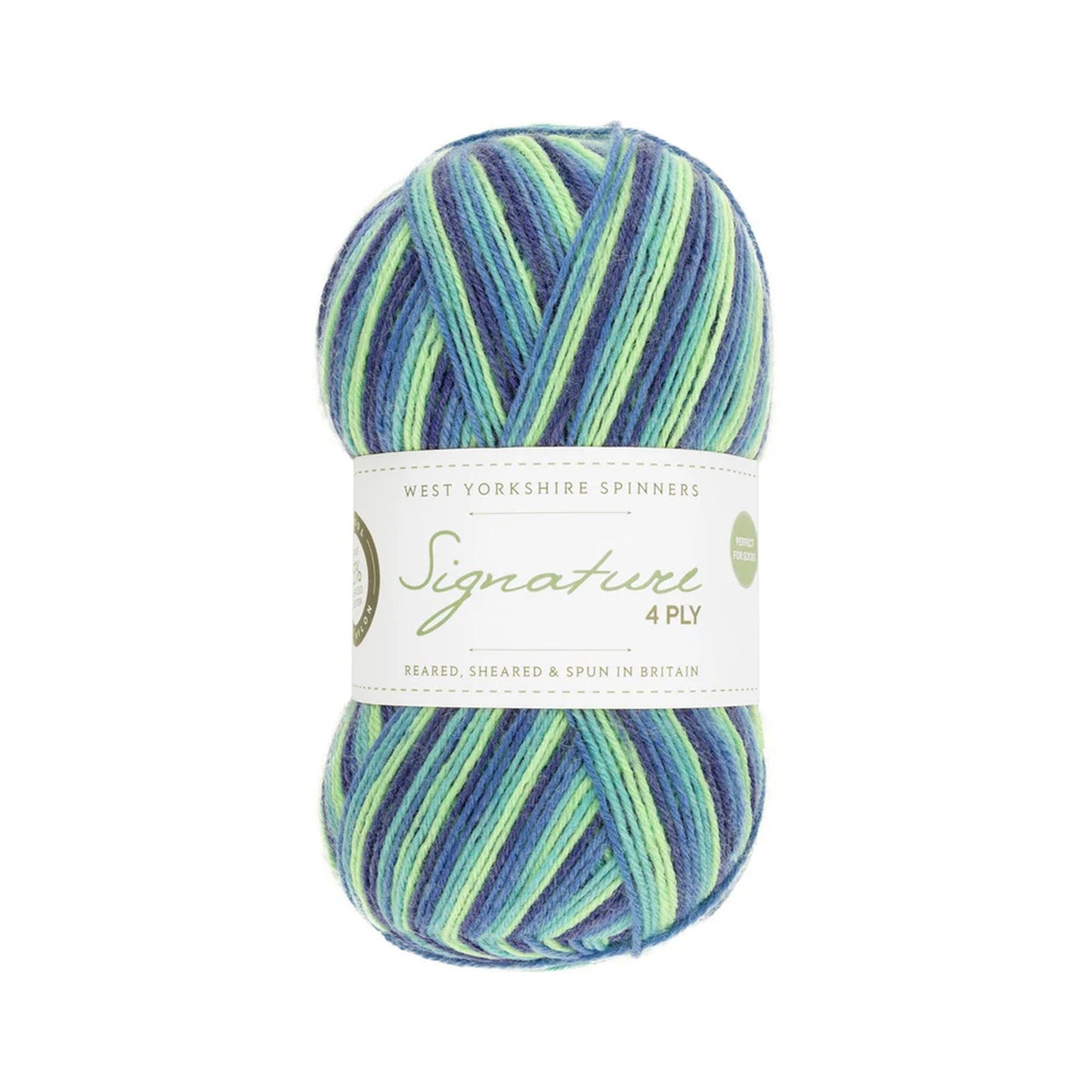 色彩と品格を編む英国製ソックヤーン｜シグネチャー 4ply カクテル｜West Yorkshire Spinners：ウエストヨークシャースピナーズ