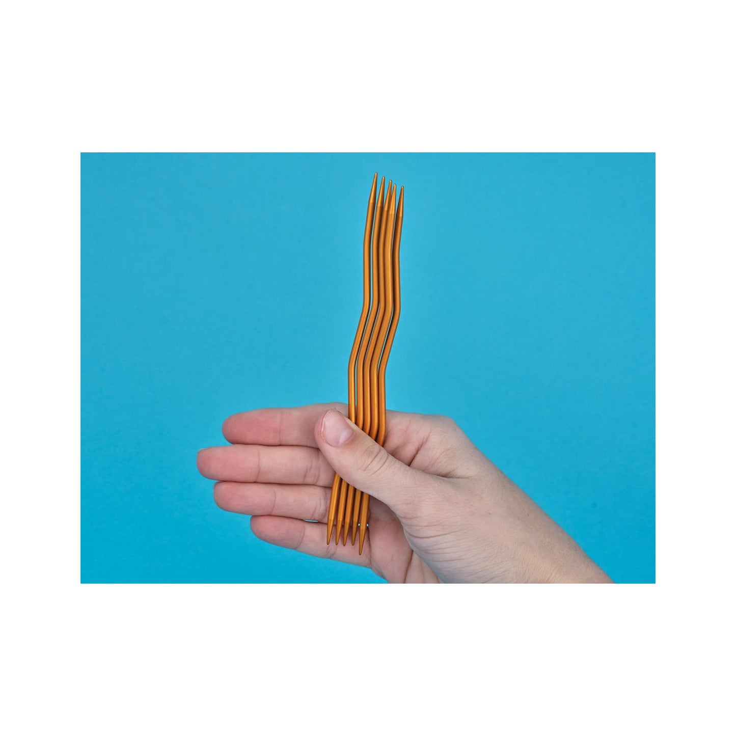 【2026シーズン限定】編みやすさと安心感を両立した5本針｜クレイジースネーク レース 15cm 2.5mm｜addi：アディ