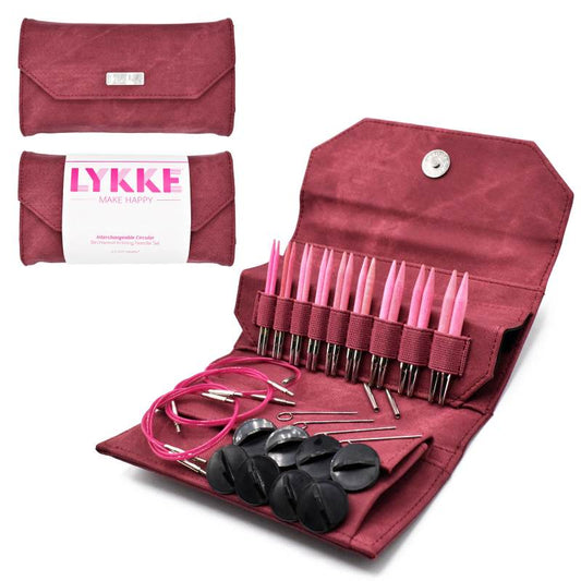 LYKKE：リッケ 付け替え輪針セット ブラッシュ 木製針