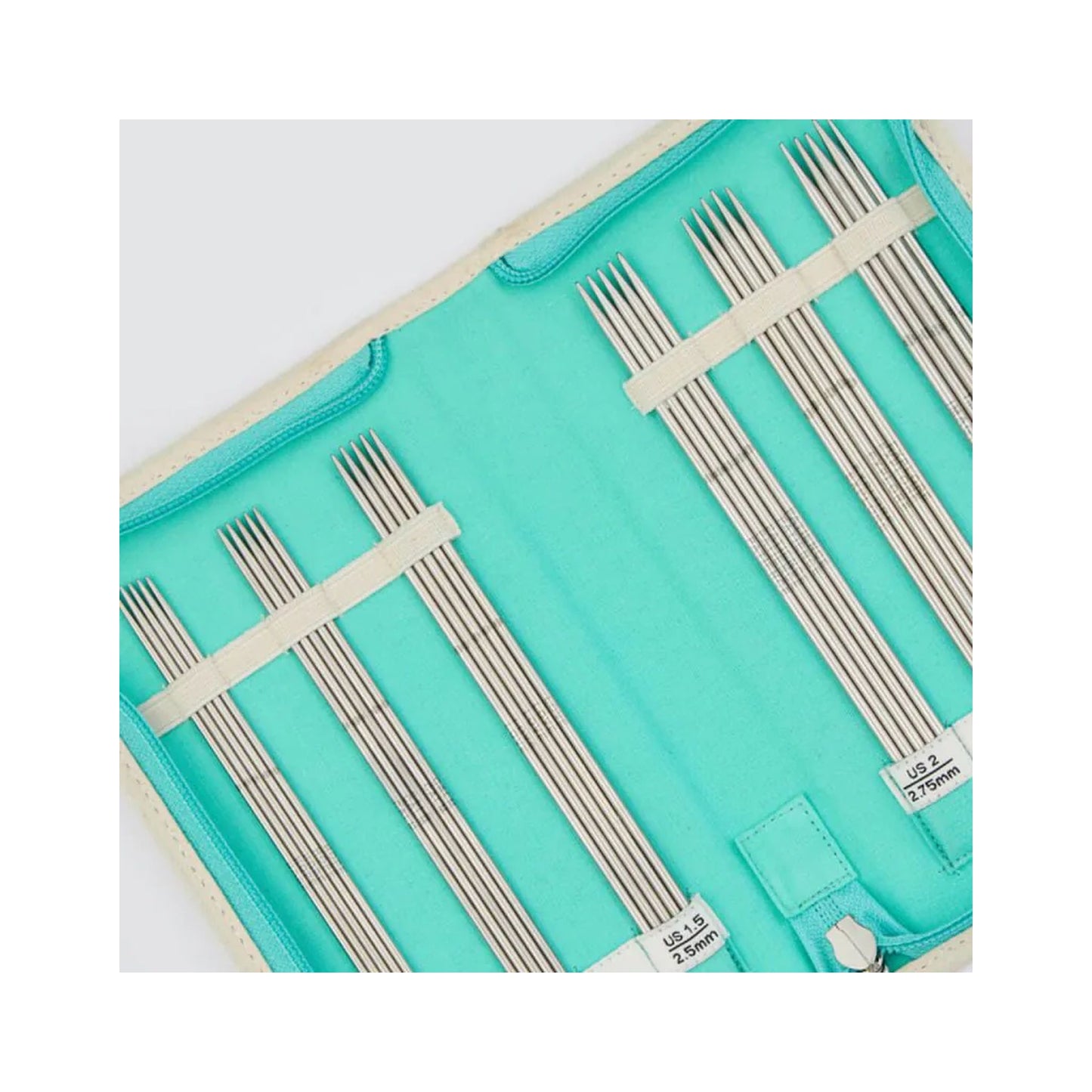 Knit Pro：ニットプロ 5本針セット マインドフル 15cm x 6サイズ【グレイシャス】