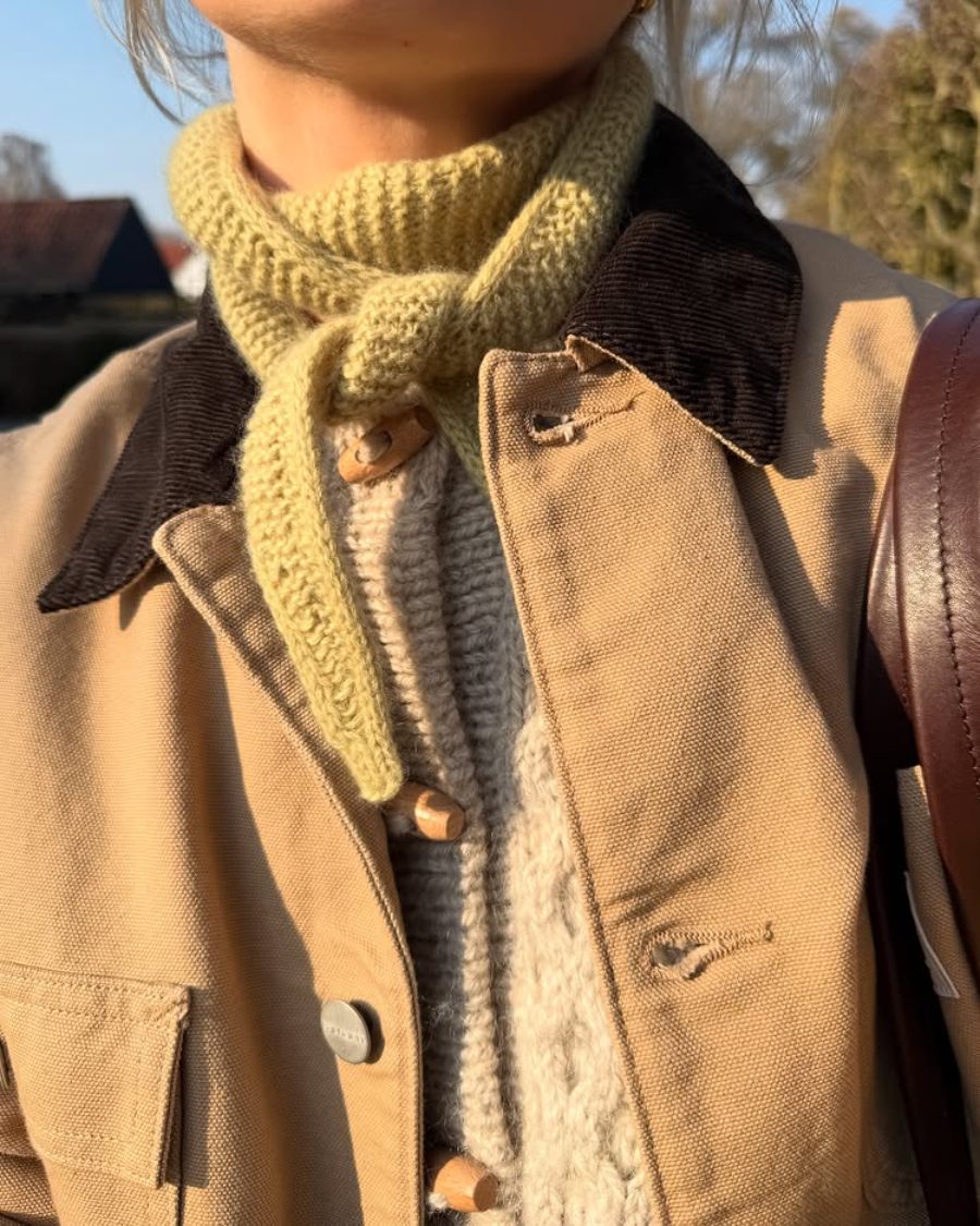 カシミヤで編むソフィースカーフ｜毛糸 & 日本語文章パターン付きキット｜PetiteKnit：プチニット