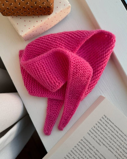 カシミヤで編むソフィースカーフ｜毛糸 & 日本語文章パターン付きキット｜PetiteKnit：プチニット