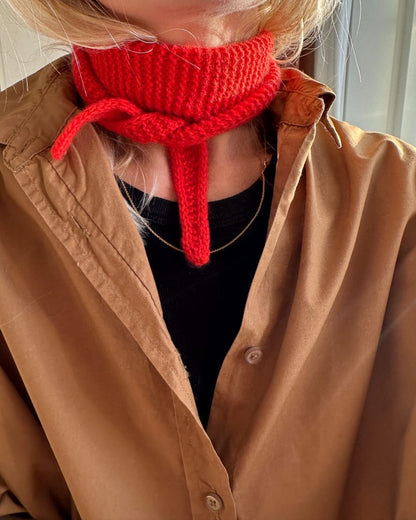 カシミヤで編むソフィースカーフ｜毛糸 & 日本語文章パターン付きキット｜PetiteKnit：プチニット