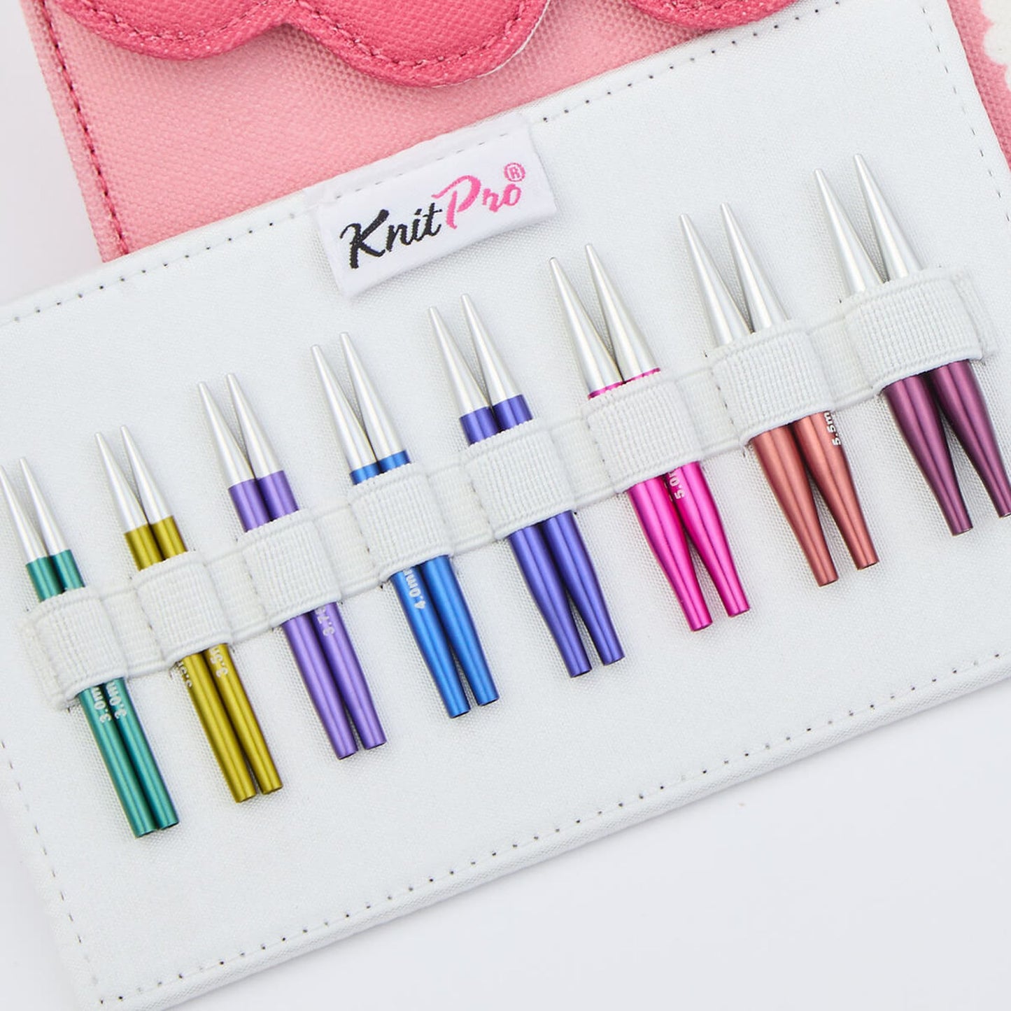 Knit Pro：ニットプロ 付け替え針セット ジン (ミニ/5cm針 x 8サイズ)【ミニ】
