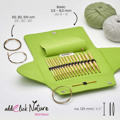 addi：アディ addiClick クリック 竹針 ロング 12.5cm