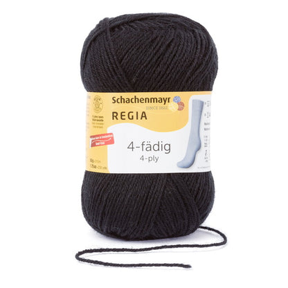 REGIA：レギア 4本撚りソックヤーン ユニ／単色 50g