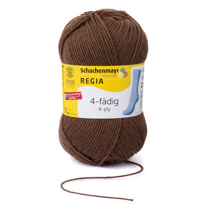 REGIA：レギア 4本撚りソックヤーン ユニ／単色 50g