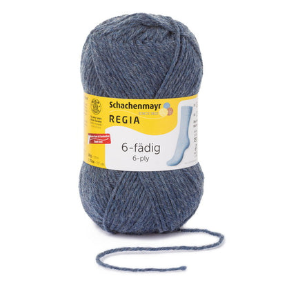 REGIA：レギア 6本撚りソックヤーン ユニ／単色 50g